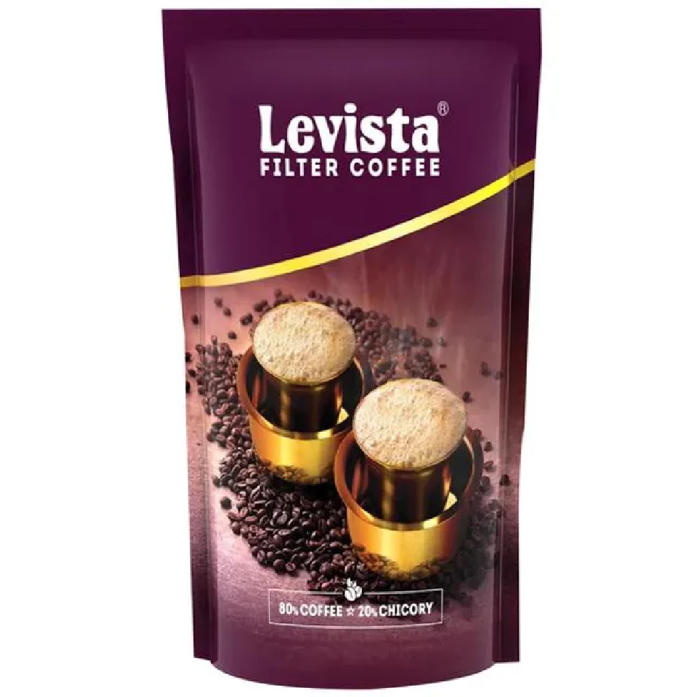 LEVISTA Filter Coffee With Chicory - 80-20, 200 g-1.webp